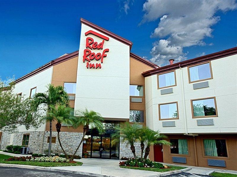 Red Roof Inn Plus+ Уест Палм Бийч Екстериор снимка